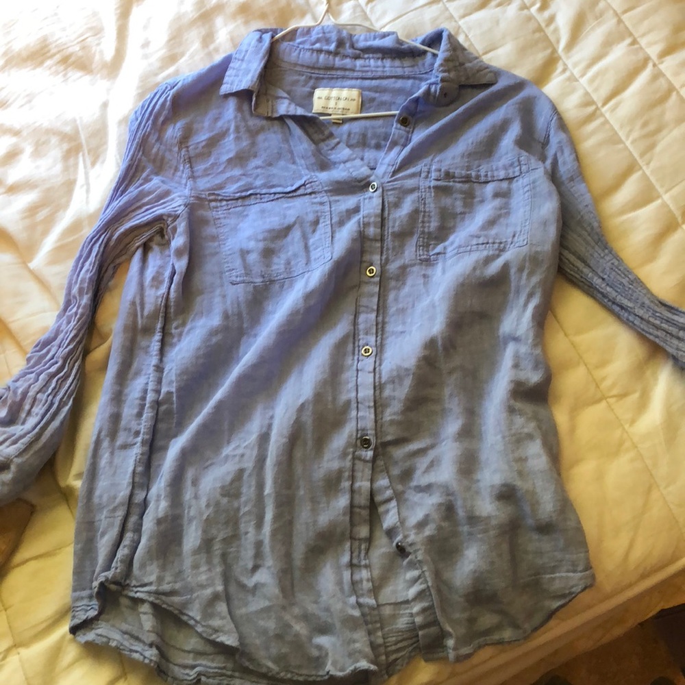 Blue Button Down Shirt